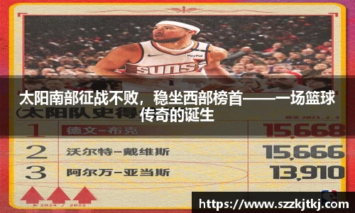 太阳南部征战不败，稳坐西部榜首——一场篮球传奇的诞生